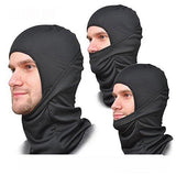 Arm Sleeve and Face Mask Combo, Pack of 2, Black)