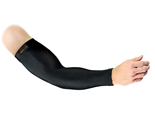 Arm Sleeve and Face Mask Combo, Pack of 2, Black)