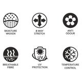 Face Mask for Bike, Ski, Cycling, Running, Hiking - Grey