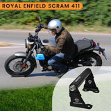 GPS MOUNT - Black for Royal Enfield - SCRAM 411