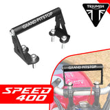 GPS MOUNT for TRIUMPH SPEED 400 - Black