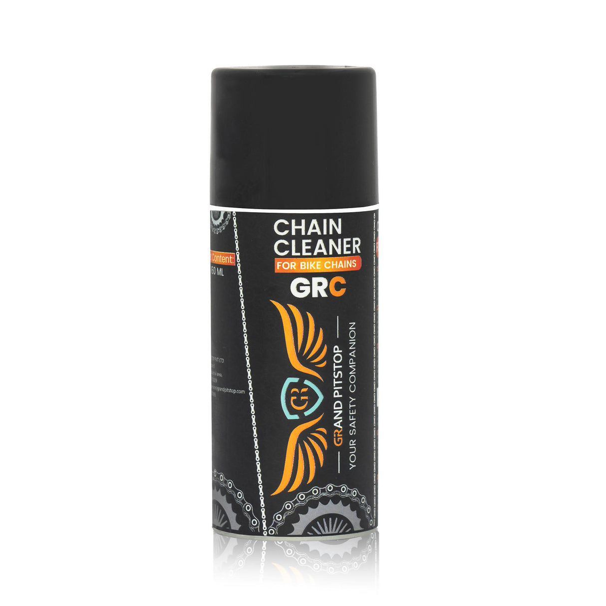 Combo of GR Chain Cleaner-160ml & GR Chain Lube-160ml & Non-Dismantable Universal Paddock Stand-Black