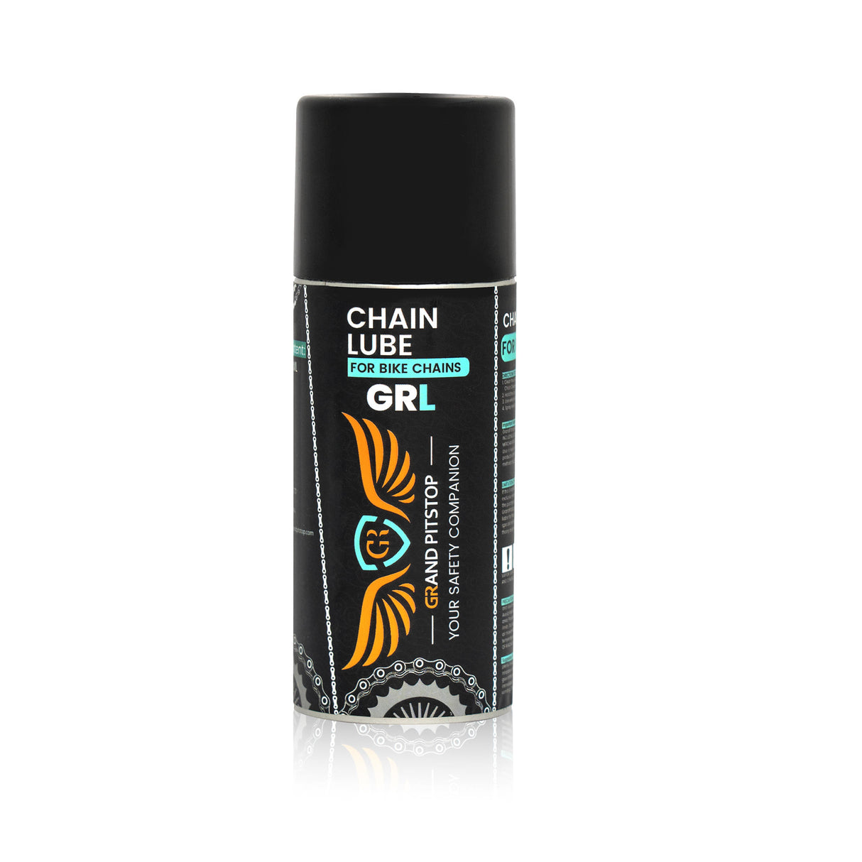 Combo of GR Chain Cleaner-160ml & GR Chain Lube-160ml & Non-Dismantable Universal Paddock Stand-Black