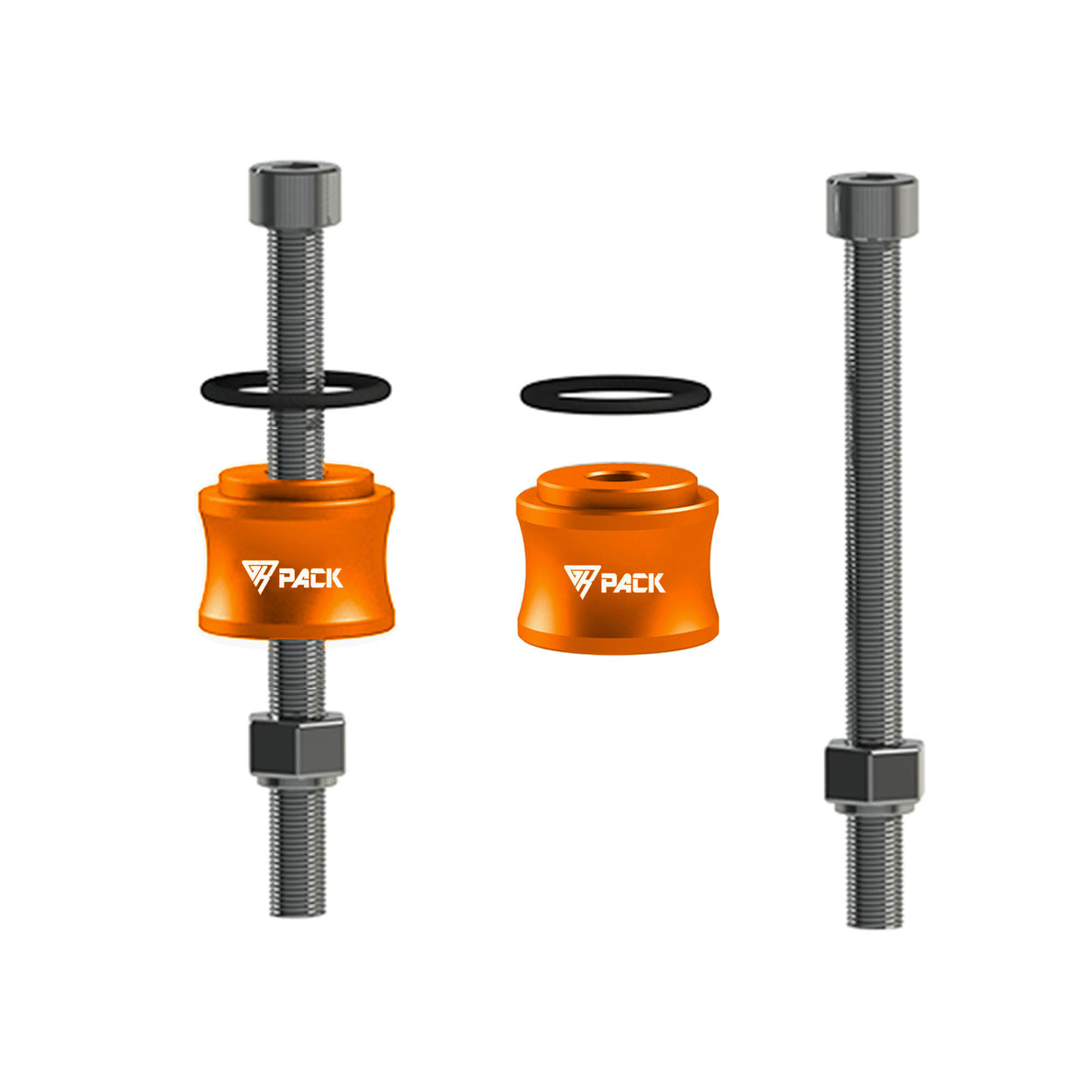 Handlebar Risers for KTM Duke125/200/250/390 - Orange