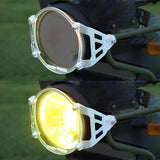 Headlight Guard For Royal Enfield Himalayan - BS4-BS6 Model (2019-2021) - Silver