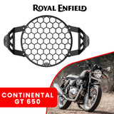 HEADLIGHT GRILL - Black for Royal Enfield - CONTINENTAL GT