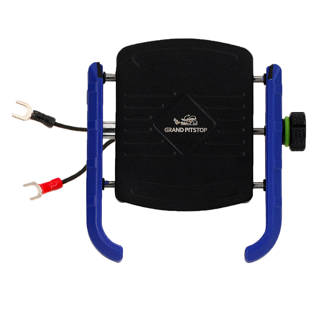 Jaw Grip Mobile Holder with Charger - Blue