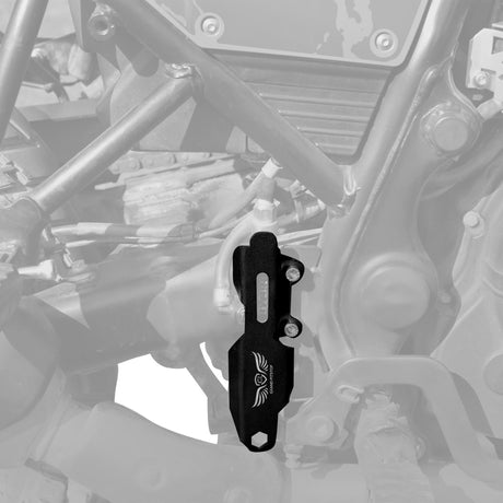MASTER CYLINDER PROTECTOR - Black for Royal Enfield - SCRAM 411
