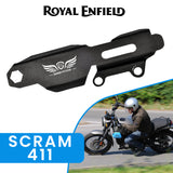 MASTER CYLINDER PROTECTOR - Black for Royal Enfield - SCRAM 411