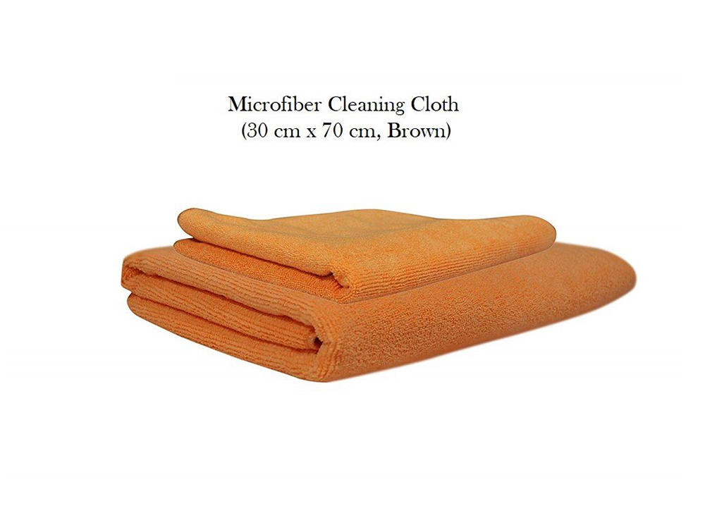Microfiber Cleaning Cloth (30 cm X 70 cm, Assorted Color)- Pack of two