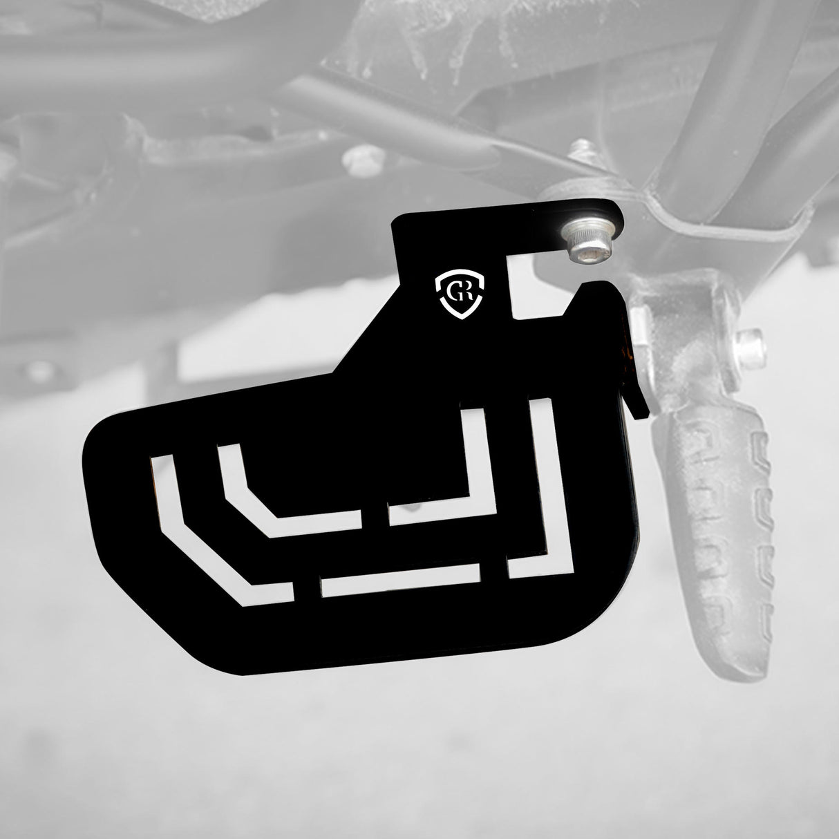 Pillion Footrest for Royal Enfield Himalayan 450 - Black-Left