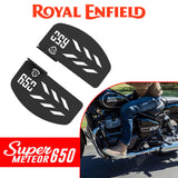 Pillion Footrest for Royal Enfield Super Meteor 650 - Black-Pair