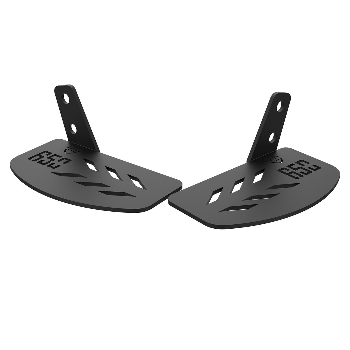 Pillion Footrest for Royal Enfield Super Meteor 650 - Black-Pair