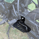PILLION RIDER FOOTREST (Right) - Black for Royal Enfield - SCRAM 411