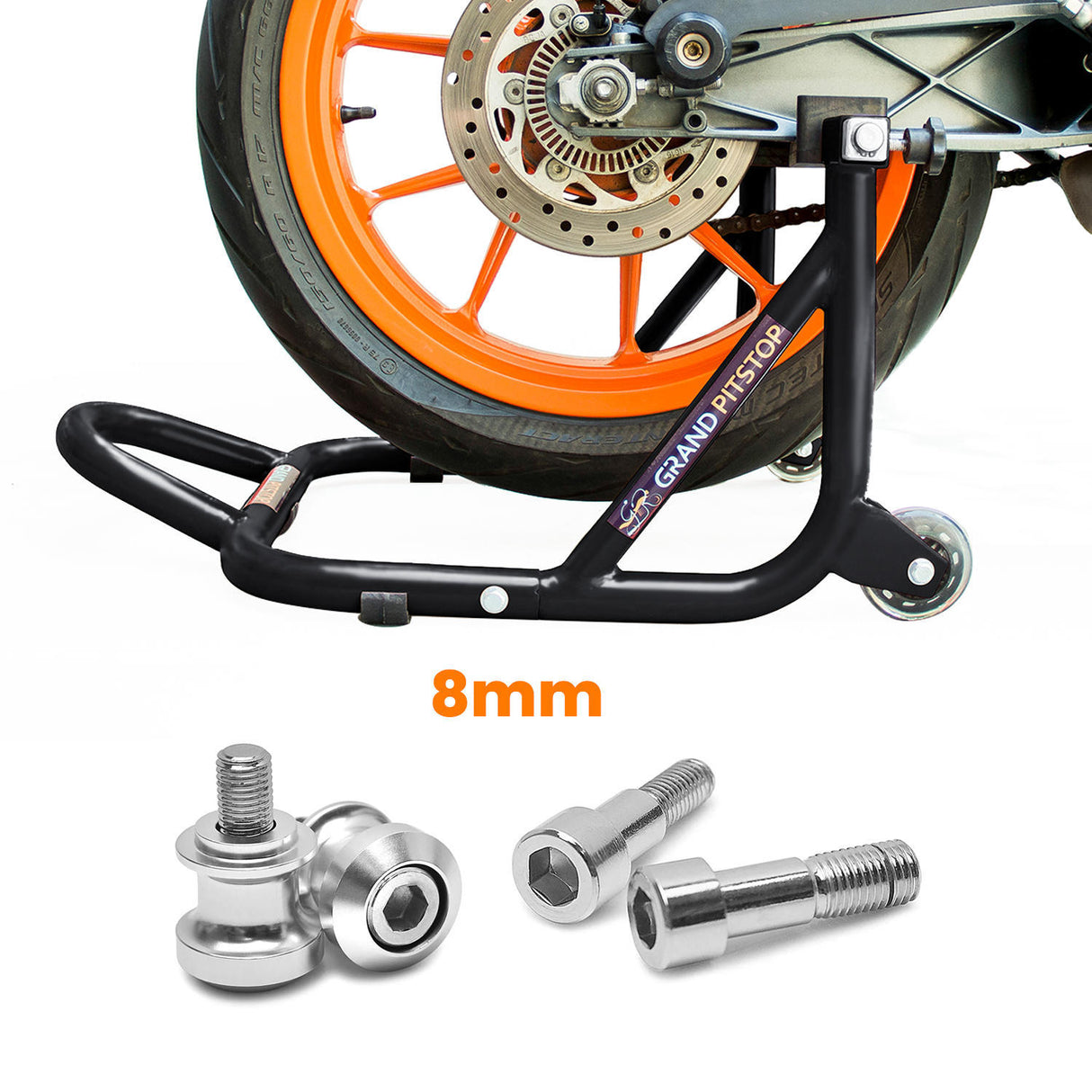 Paddock Dismantlable Black & 8 mm Bobbins Dual Cap