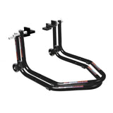 Dismantable Standard Rear Paddock Stand without Skate Wheels - Black - (Bike Wt upto: 250 kgs)