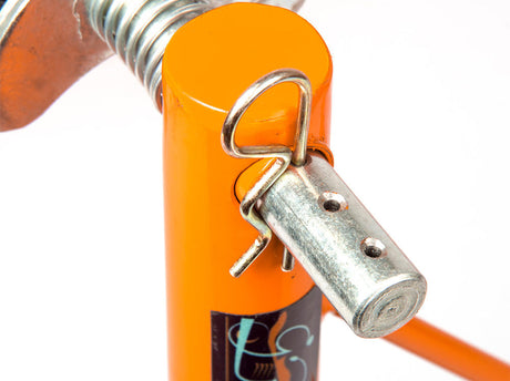 Front Non â€“ Dismantlable Paddock stand orange