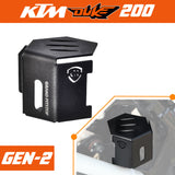 Rear Brake Fluid Resorvoir Cap for KTM DUKE 200 Gen 2 Black