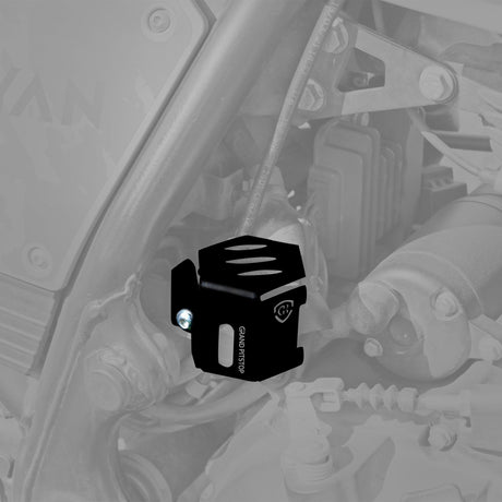 REAR BRAKE FLUID CAP - Black for Royal Enfield - SCRAM 411