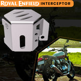 REAR BRAKE FLUID CAP - Silver for Royal Enfield - INTERCEPTOR