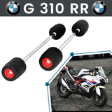 GRAND PITSTOP Rear Fork Slider for BMW G310 RR Black