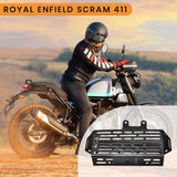 RADIATOR GUARD - Black for Royal Enfield - SCRAM 411