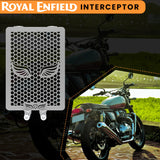 RADIATOR GRILL - Silver for Royal Enfield - INTERCEPTOR