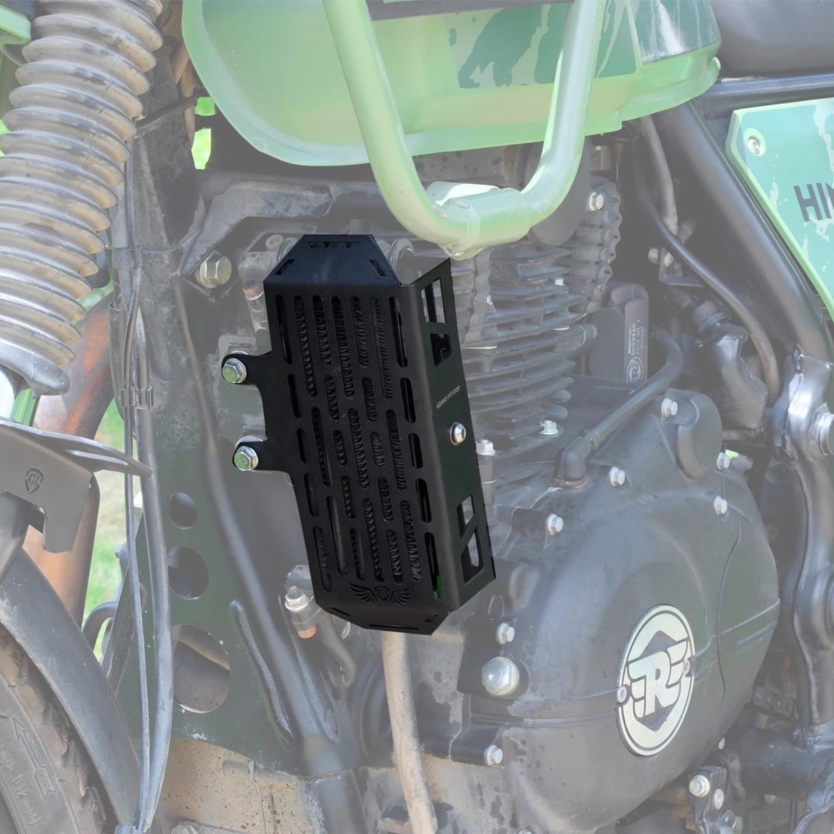 Radiator Grill For Royal Enfield Himalayan - BS6 Model (2020-2021) - Black
