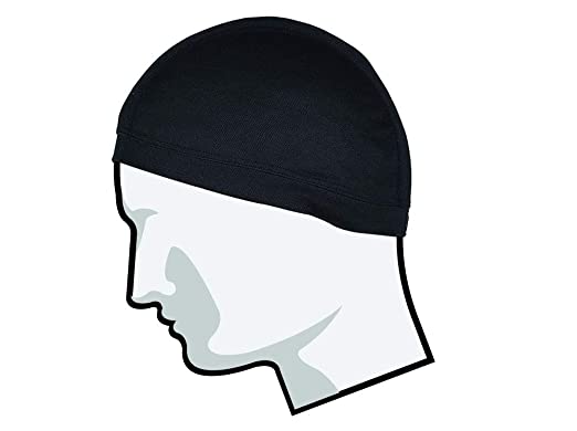 Skull Cap (Pack of 2, Black)