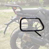 SADDLE STAY (PAIR) - Black/Silver for Royal Enfield - SCRAM 411