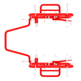 Saddle Stay for Royal Enfield Himalayan 450 - Red/Black