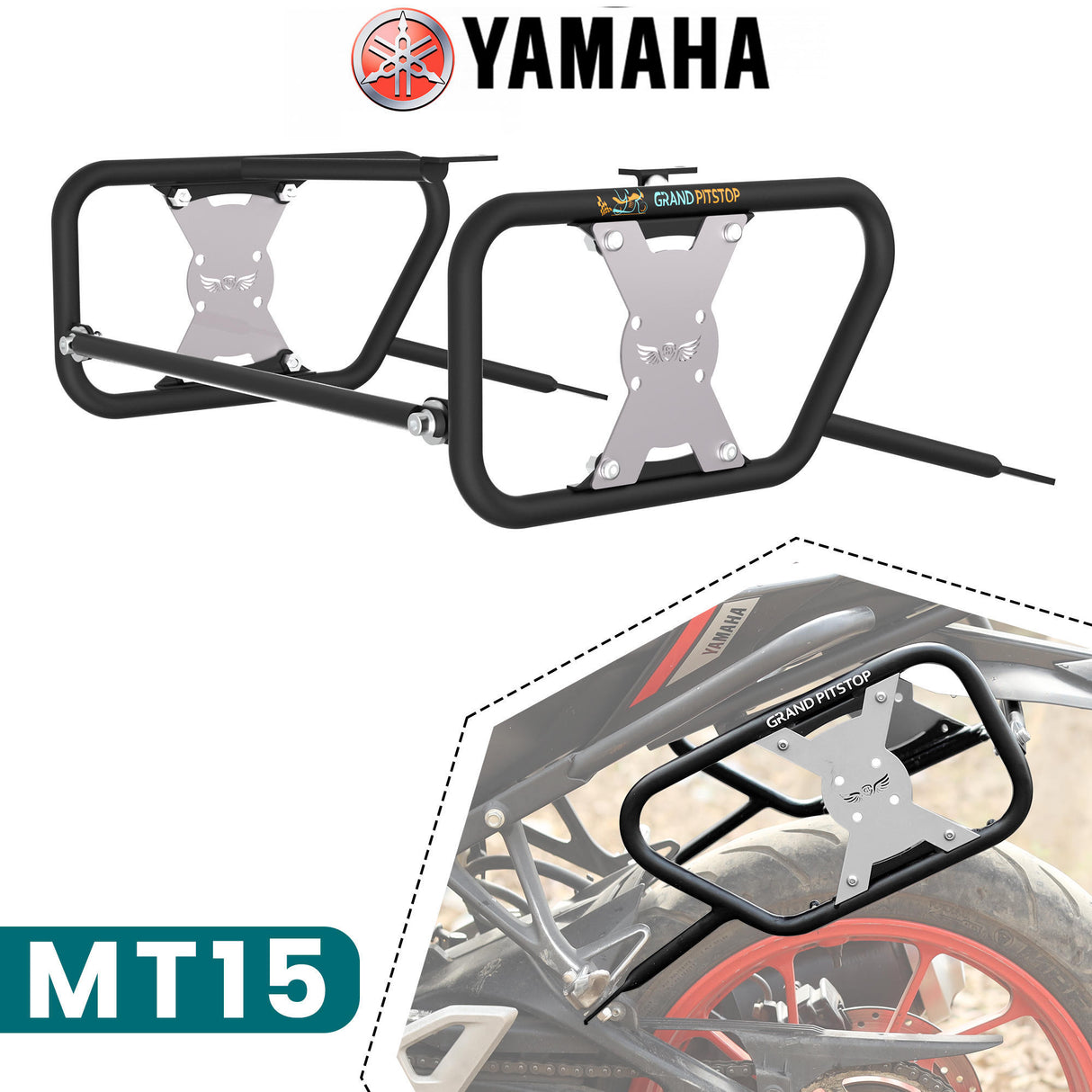 Saddle Stay for Yamaha MT15 - Black