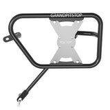 SADDLE STAY (PAIR) - Black/Silver for Royal Enfield - INTERCEPTOR
