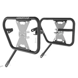 SADDLE STAY (PAIR) - Black/Silver for Royal Enfield - INTERCEPTOR