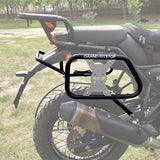 Saddle Stay (Pair) with Jerry Can Mounting For Royal Enfield Himalayan-Black + Silver