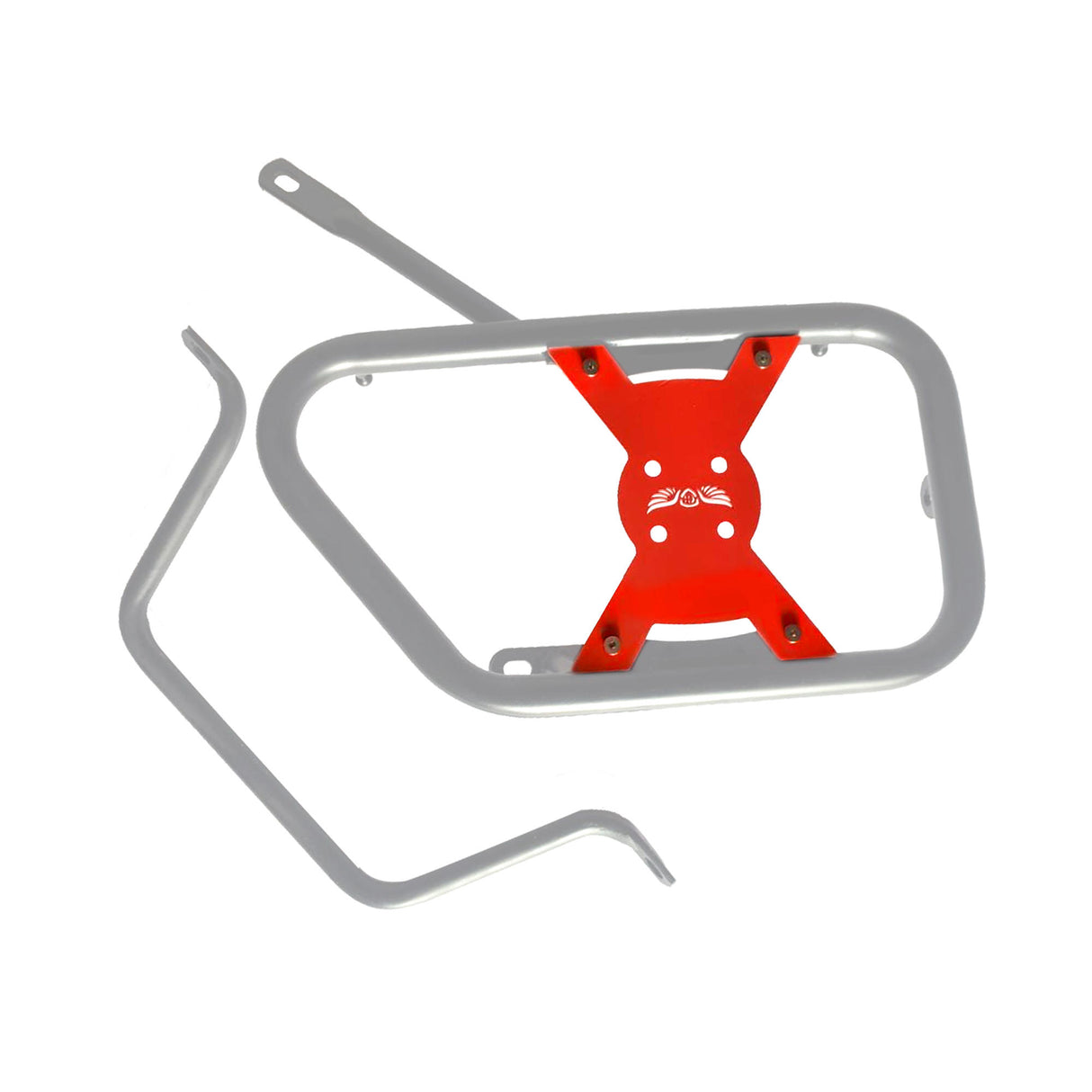Saddle Stay for Royal Enfield Himalayan - Silver/Red