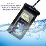 Universal Waterproof Mobile Pouch - iPhone, Samsung, Pixel, Mi, Oneplus, Realme up to 7.0 inch - Black