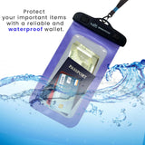 Universal Waterproof Mobile Pouch (Pack of 2) - iPhone, Samsung, Pixel, Mi, Oneplus, Realme up to 7.0 inch - Blue